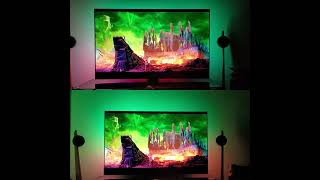 Ambilight Hue Grandiant Lightstrip vs HyperHdr (Hyperion) + apa102 in Dolby Vision