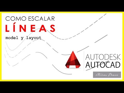 Vídeo: Com puc arreglar l'escala del tipus de línia a AutoCAD?