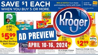 *NEW MEGA SALE* Kroger Ad Preview for 4/10-4/16 | Mega Sale, 5x Digitals, Weekly Digitals, & MORE screenshot 5
