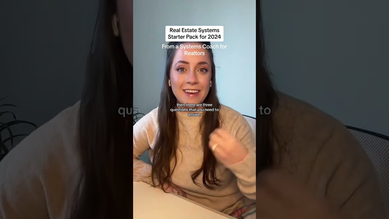 PART 1 | Real Estate Systems Starter Pack for 2024 