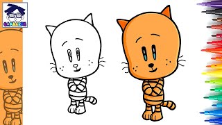 Cara Menggambar LI'L PETEY from DogMan Movie | MOVIE | game | easy step by step drawing tutorials screenshot 2