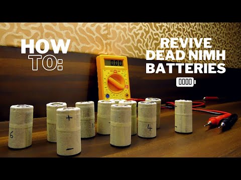 How To Revive Dead/Deep-Discharged NiMH Batteries Easily