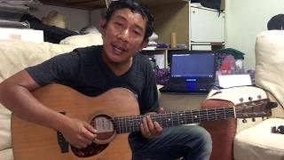 ထူးအိမ္သင္ (ေဝးသြားတဲ့အခါ) Guitar Tutorial