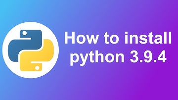 How to install python 3.9.4 on windows - #python