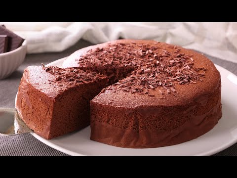 Tarta de Chocolate con SOLO 3 INGREDIENTES | Sin Azúcar y Sin Harina