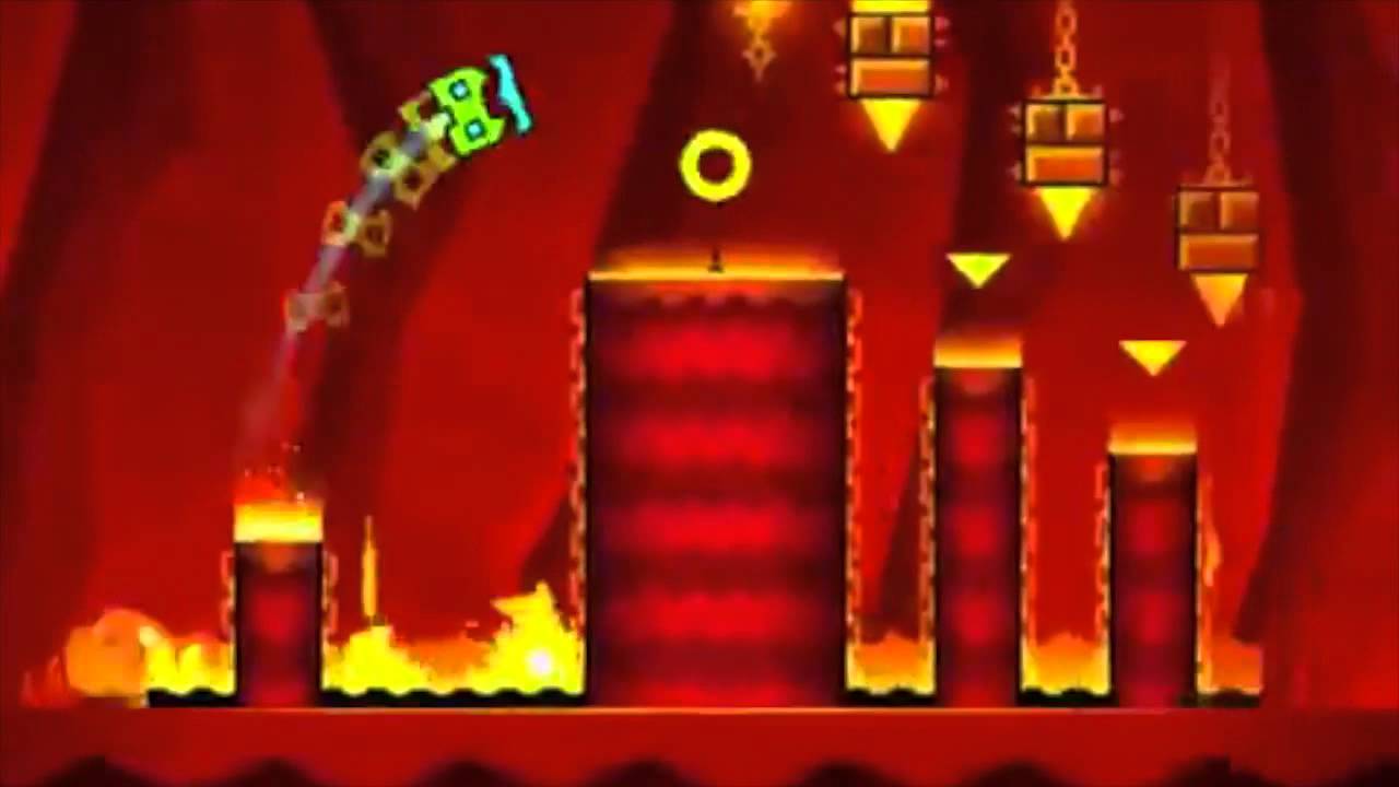 geometry dash meltdown game