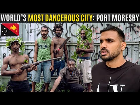 Traveling to World's Most Dangerous City: Port Moresby, Papua New Guinea! 🇵🇬