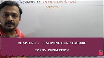 2) Estimation- Rounding Off To Nearest Tens hundred Class 6th Maths Chapter 1 Knowing Our Numbers