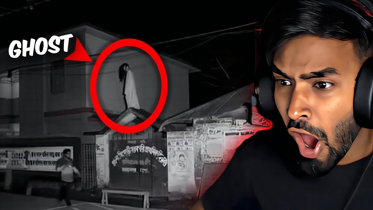 I CAUGHT REAL GHOST IN CCTV CAMERA @TechnoGamerzOfficial - YouTube