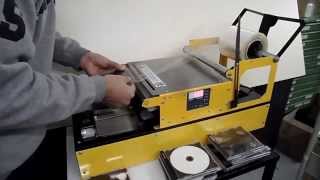 Jewel Case Cellophane overwrapper - Speedstar Pro