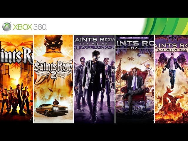  SAINTS ROW (XBOX 360) : Video Games