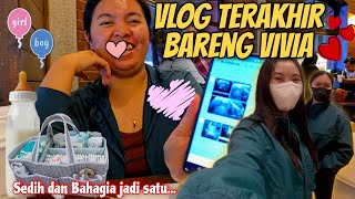 VLOG TERAKHIR BARENG VIVIA‼️ DAPAT KABAR BAHAGIA 