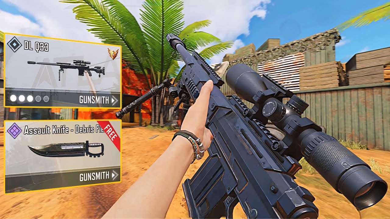 Лучшая БЕСПЛАТНАЯ ИГРОВАЯ комбинация снайпера в CODM