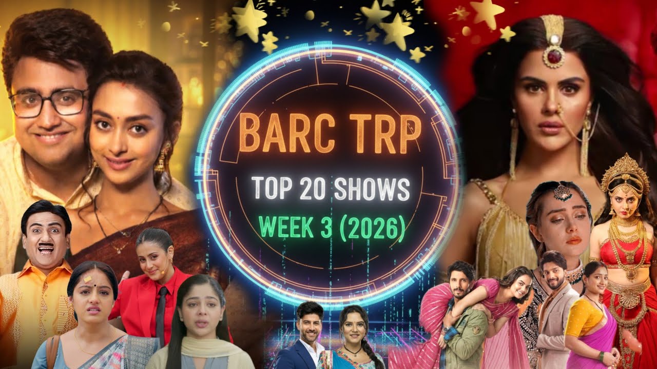 Barc Trp of this week 03 (2026) Top 20 Shows : Naagin, Tod Kar Dil Mera, KKSBKBT