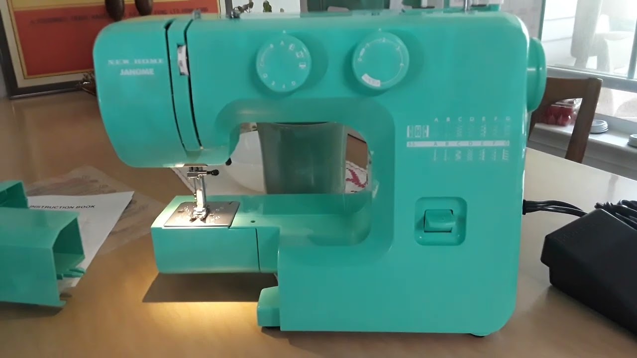 Unboxing Janome Sorbet Domestic Sewing Machine