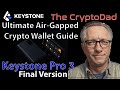 Keystone 3 pro cryptodads ultimate airgapped crypto wallet guide