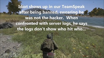 DayZ .57 "Hacker"(Script Kiddie) CAUGHT!