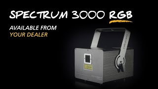 Spectrum 3000 Rgb - Multicolour 3000 Mw Professional Rgb Laser - Algam Lighting - En