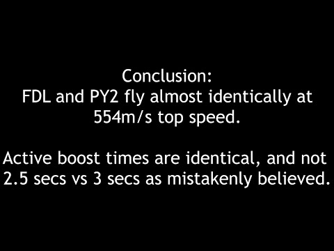 FDL vs PY2 Maneuverability Test