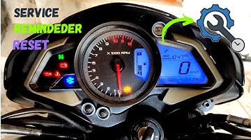 Service Reminder Reset in Pulsar NS 200 and Pulsar RS 200