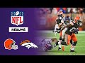  rsum vf  nfl  dernest johnson porte les browns face  denver