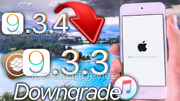 Downgrade iOS 9.3.4 to iOS 9.3.3 & Jailbreak Pangu - ANY iPhone, iPad & iPod Touch! (KEEP DATA)
