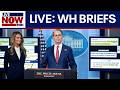 LIVE SOON: White House briefing amid Iran conflict