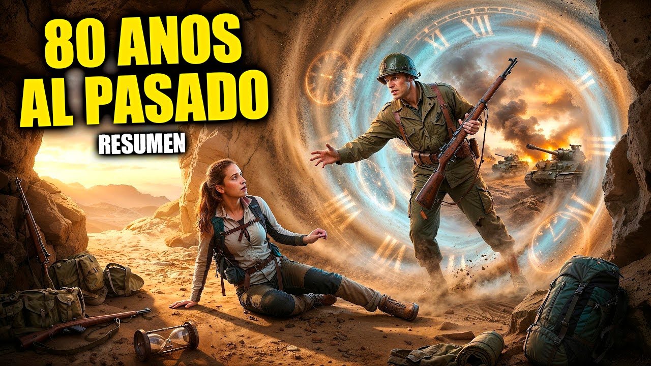 VIAJA EN EL TIEMPO A 1945 y se enamora de un soldado destinado a morir en 24 horas | RESUMEN