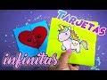 Tarjetas MÁGICAS infinitas! para toda ocasión! - DIY - Never Ending Cards!