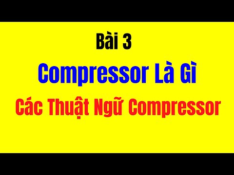 Video: Kompressor v8 là gì?