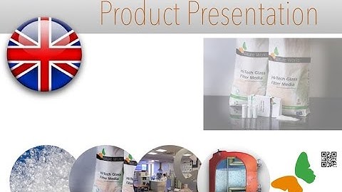 Glass Filter Media - Nature Works Hi-Tech  presentation video