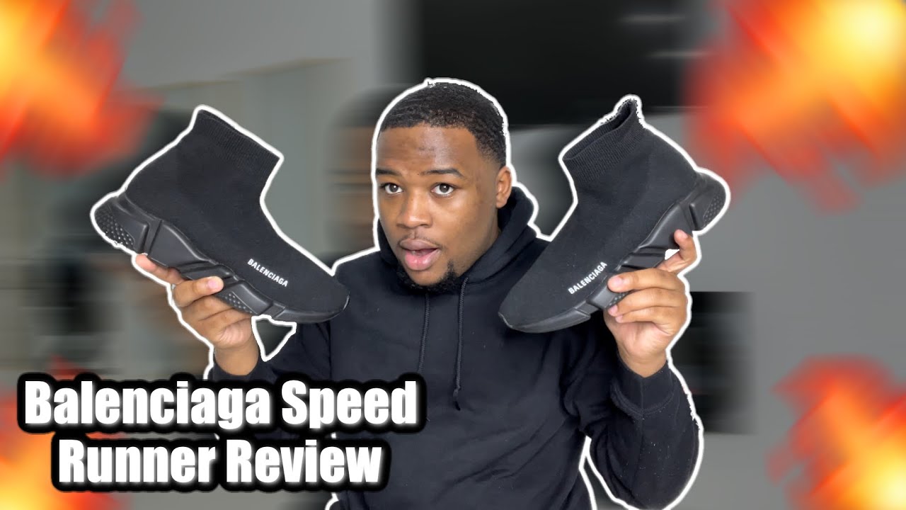 Thanksgiving mærke bekæmpe Balenciaga Speed Runner👟| Unboxing And Review 📦|Dhgate - YouTube