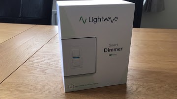 Lightwaverf Generation 2 Dimmer Switch Unboxing