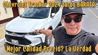 Mejor SUV pequeña Tracker 2024 Prueba COMPLETA