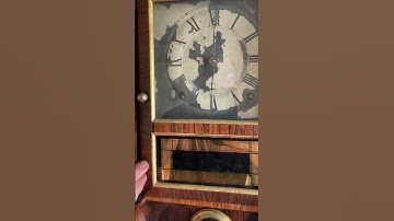 Antique Seth Thomas Vintage 8-Day Empire Mantle Clock WORKING! With Lovely Chime, ca. Late 1800s