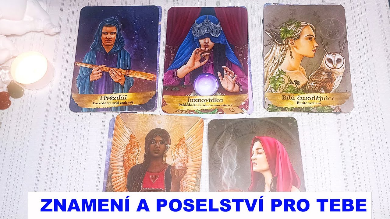 ZNAMENÍ A POSELSTVÍ PRO VÁS, TEĎ. 🌸 😇VÝKLAD KARET