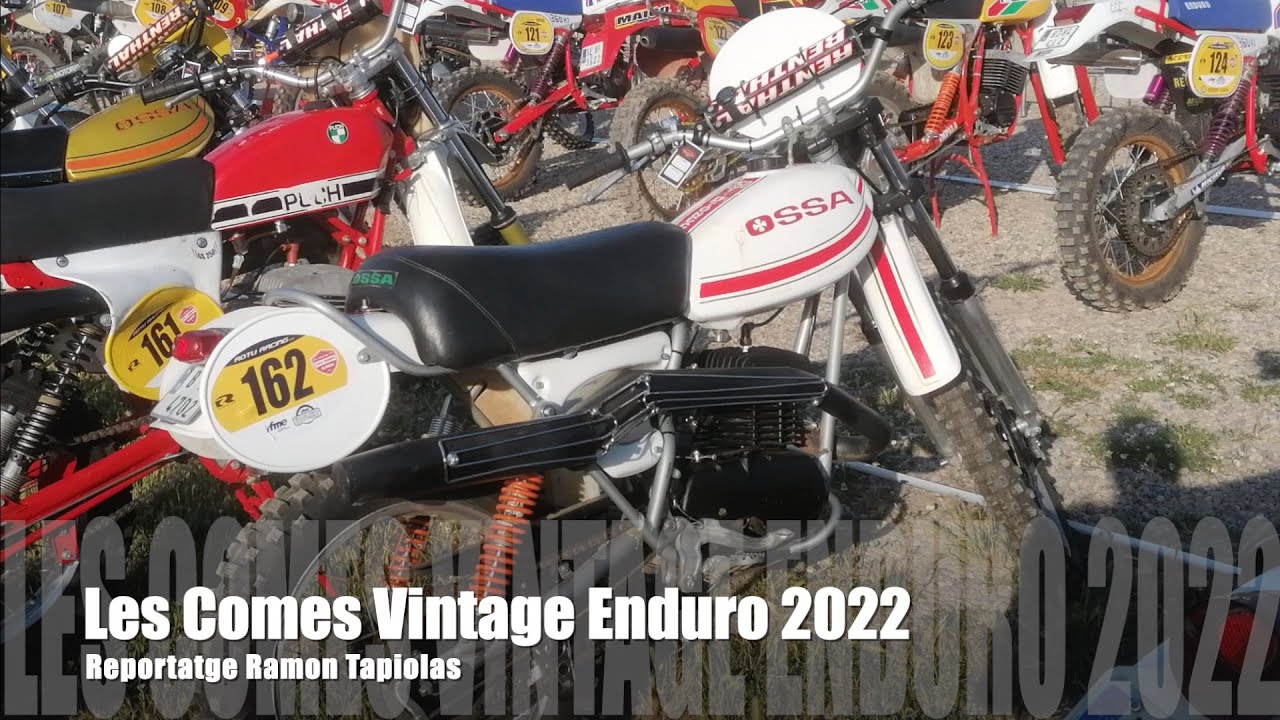 Les Comes Vintage Enduro 2022 | parque cerrado y salida