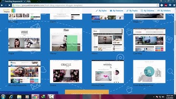 how to upload template in blogger