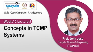 Lec 47: Concepts in TCMP Systems