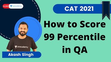 How to Score 99 Percentile in Quantitative Ability (QA) | CAT 2021 Preparation