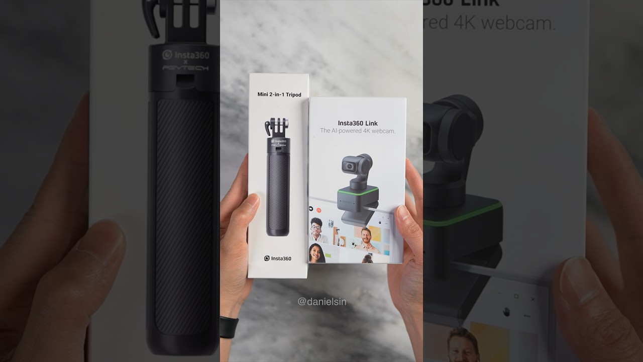 Insta360 Link Unboxing: First look at this 4K gimbal webcam 