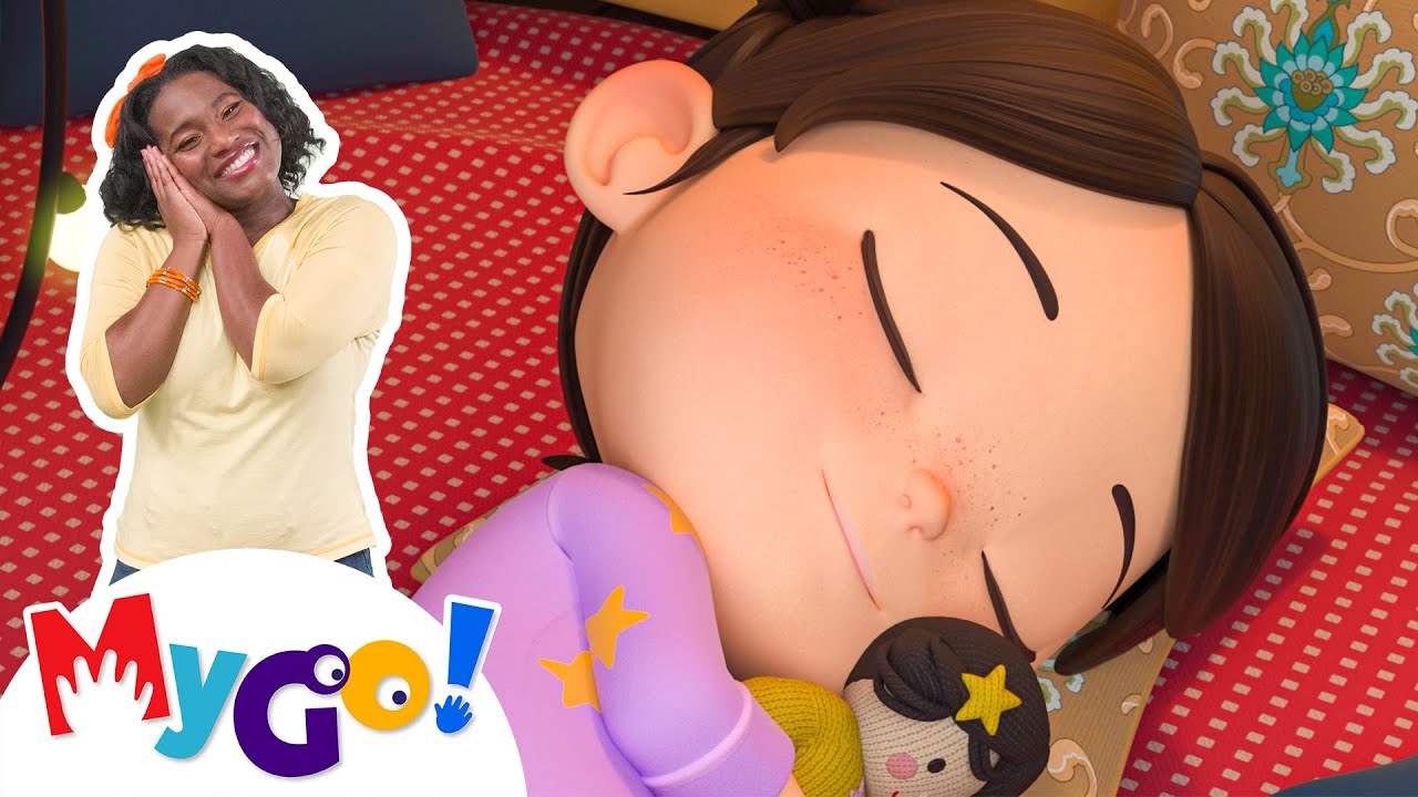 Bedtime Song | Lellobee | Nursery Rhymes | MyGo Sign Language For Kids