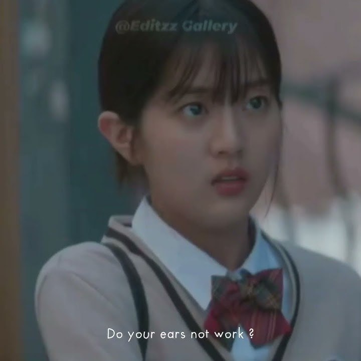 The moment he realized she was deaf.. | Twinkling Watermelon 🍉  #edit #kdrama #twinklingwatermelon