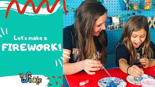 Sparkling Firework! Chemistry Experiment and STEM Project for Kids
