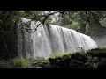 Relaxing Waterfall Sounds with Background Calming Music | Breathtaking Nature Videos