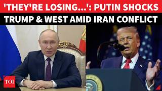 clearly Theyre Losing Putin Shocks Trump U0026 Us After heroic Iran Declaration  end Of