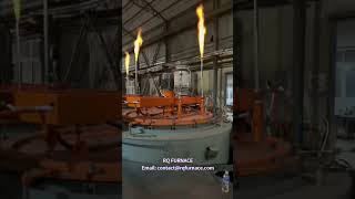 Pit Gas Nitriding Nitrocaburizing Furnace For High Nitrogen Steel Purity Iron Cooking Wok Pot Pan