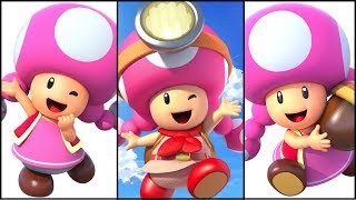 The Evolution Of Toadette 2003-2017