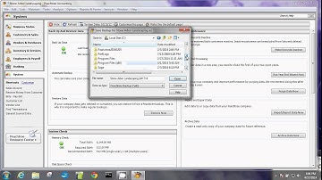 Peachtree Accounting 2012: Create Company File backup Manually