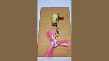 Generate Electricity With Homemade Gear Motor - DC Motor #dcmotor #tech #shorts